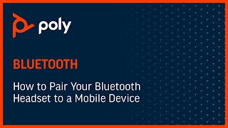How to Pair your Bluetooth Headset to a Mobile Device | HP Support