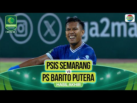 amin89 x HBO4D - Hasil Akhir Pertandingan - PSIS Semarang vs PS. Barito Putera | Pegadaian Championship 2025/26