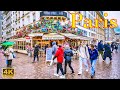 Paris, France🇫🇷 - Paris Walking Tour 4K HDR - 2024 March  | Paris 4K | A Walk In Paris