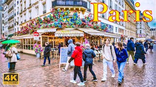 Paris, France  Paris Walking Tour 4K HDR  2024 March  | Paris 4K | A Walk In Paris