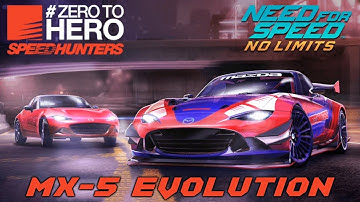 #ZeroToHero Mazda MX-5 SPEEDHUNTERS EVOLUTION Need For Speed No Limits Walkthrough Gameplay