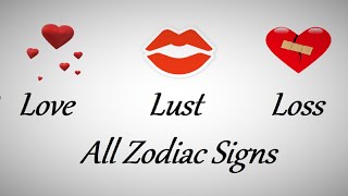 Love Lust Or Loss All Signs December 24 - December 31 All Signs