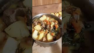 картофельный суп с говядиной)#суп