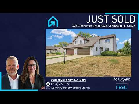 423 Clearwater Dr Unit 423, Champaign, IL home video tour
