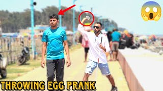 Throwing Egg At People Prank Mouz Prank
