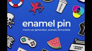 Tutorial: How to create Enamel Pin Mockup in Photoshop