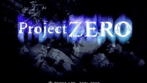 Project Zero 1 night 1 "Strangling" (no commentary) PS2 STORY-FOCUSED
