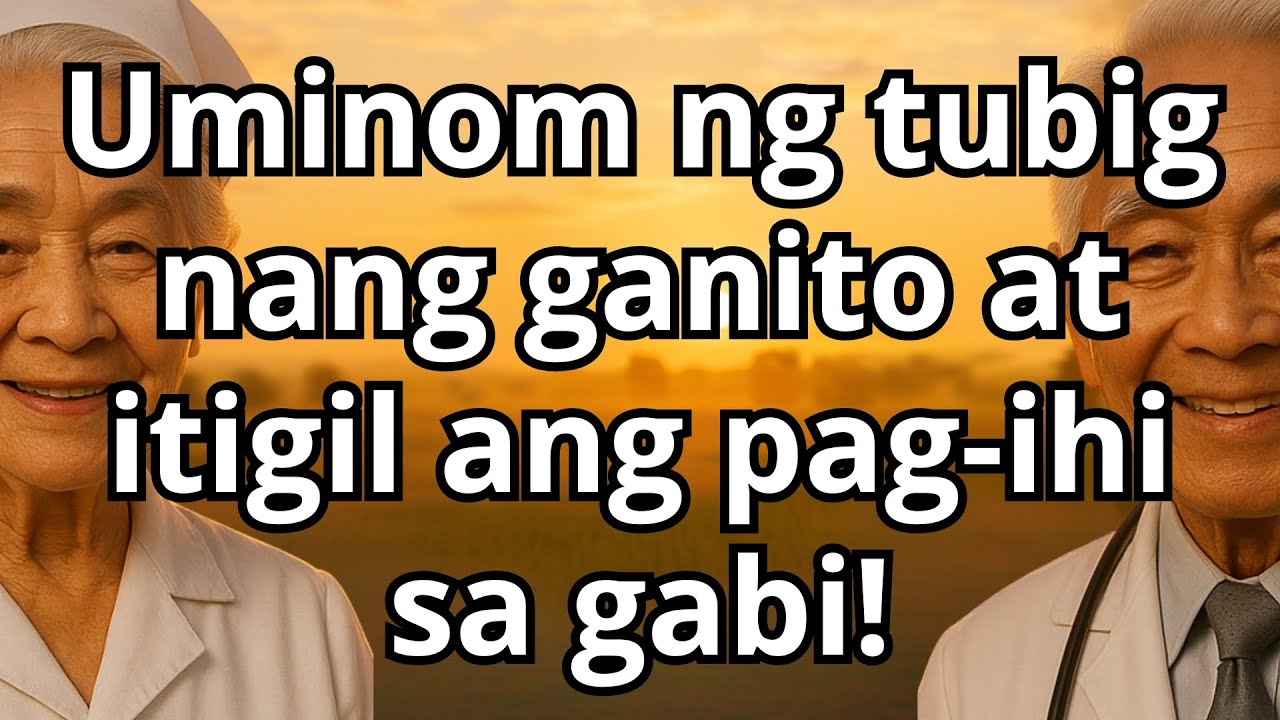 Urologist: Uminom ng Tubig sa Paraang Ito Para Itigil ang Pag-ihi sa Gabi