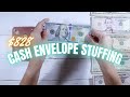 1ST CASH ENVELOPE STUFFING IN 2022 | LOW INCOME BUDGET | STARTING OVER