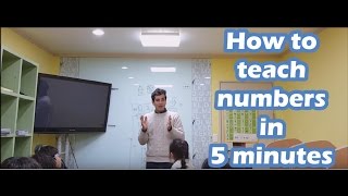 #1How to teach numbers in 5 Minutes
