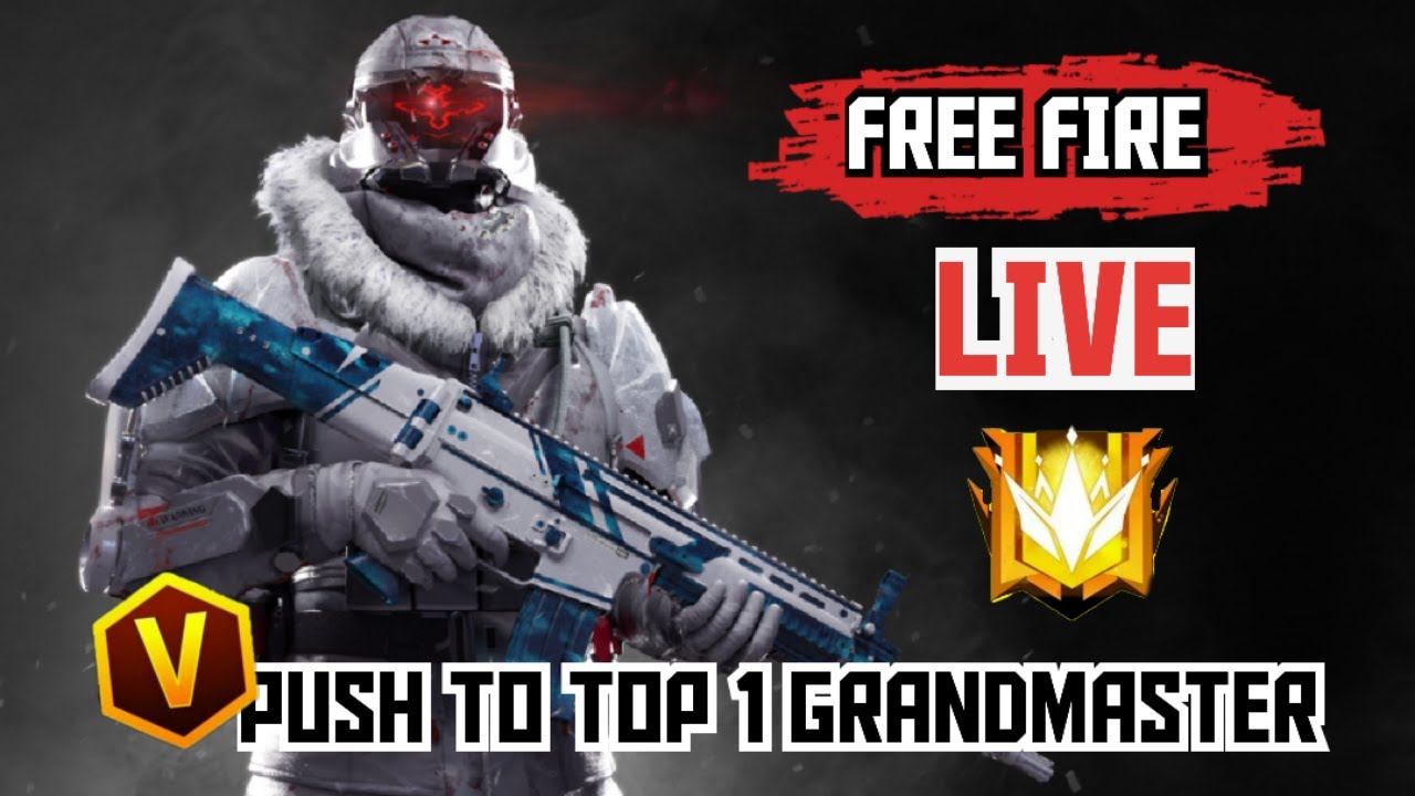 PUSH TO TOP 1 GRANDMASTER - CS RANK 😎 | FREE FIRE LIVE | FREE FIRE LIVE ...