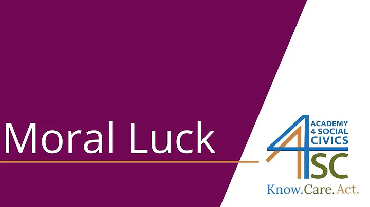 Moral Luck: Who’s to Blame? - Moral and Ethical Philosophy Series | Academy 4 Social Change