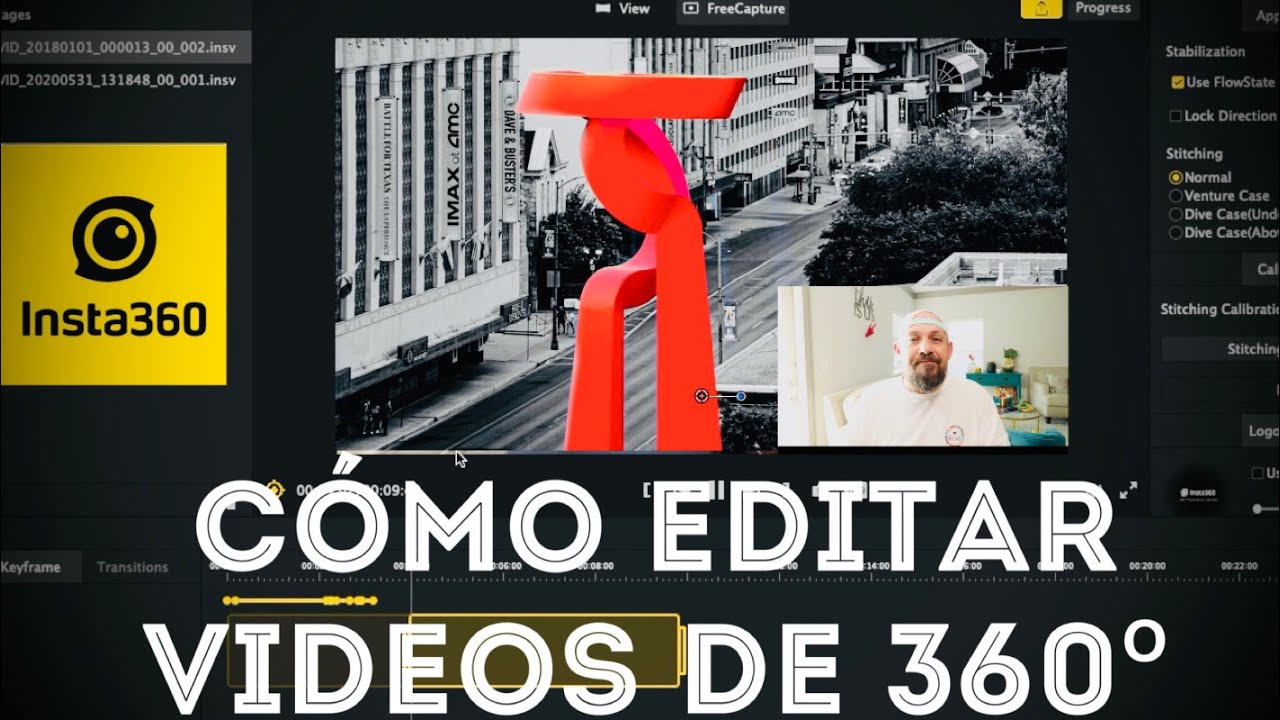 Como editar videos de 360 grados!