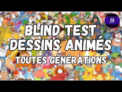 BLIND TEST DESSINS