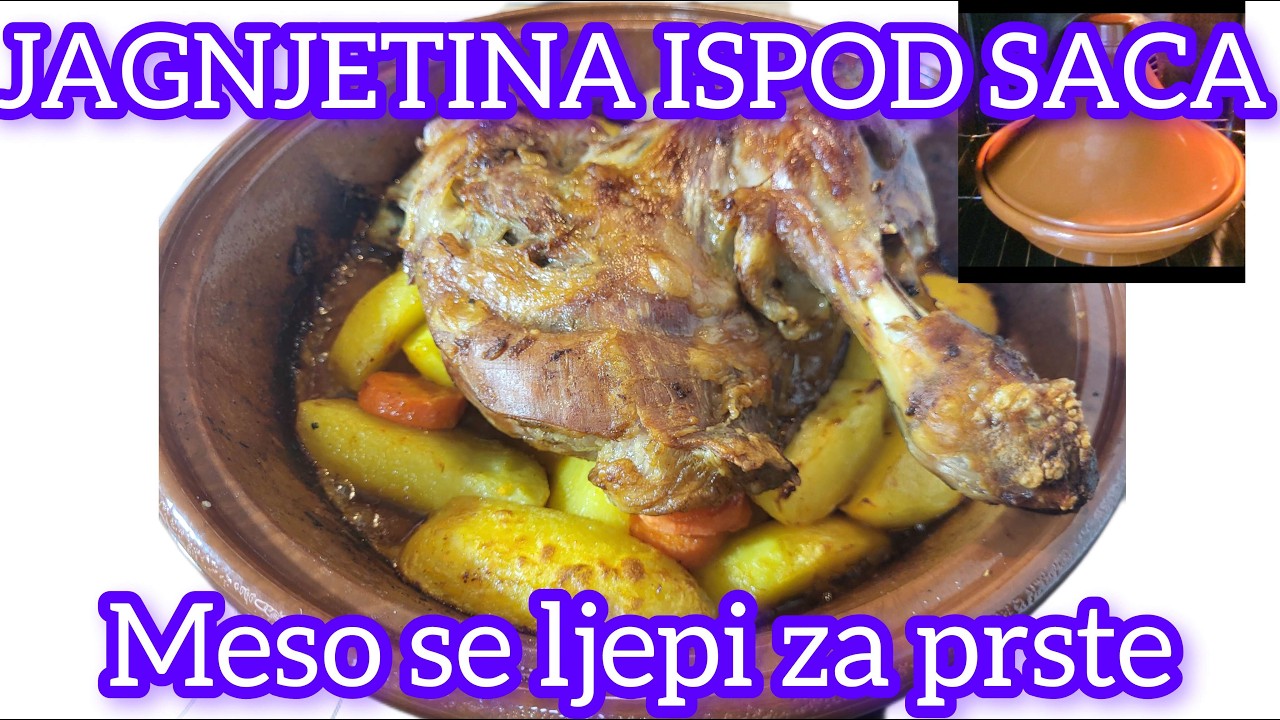 JAGNJETINA ISPOD SAĆA (ZEMLJANI SAĆ ) #jagnjetina #sać #balkanfood #pečenje #recepti #kuhanje