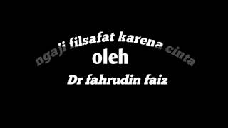 Godaan orang  berilmu!!!  Oleh dr fahrudin faiz