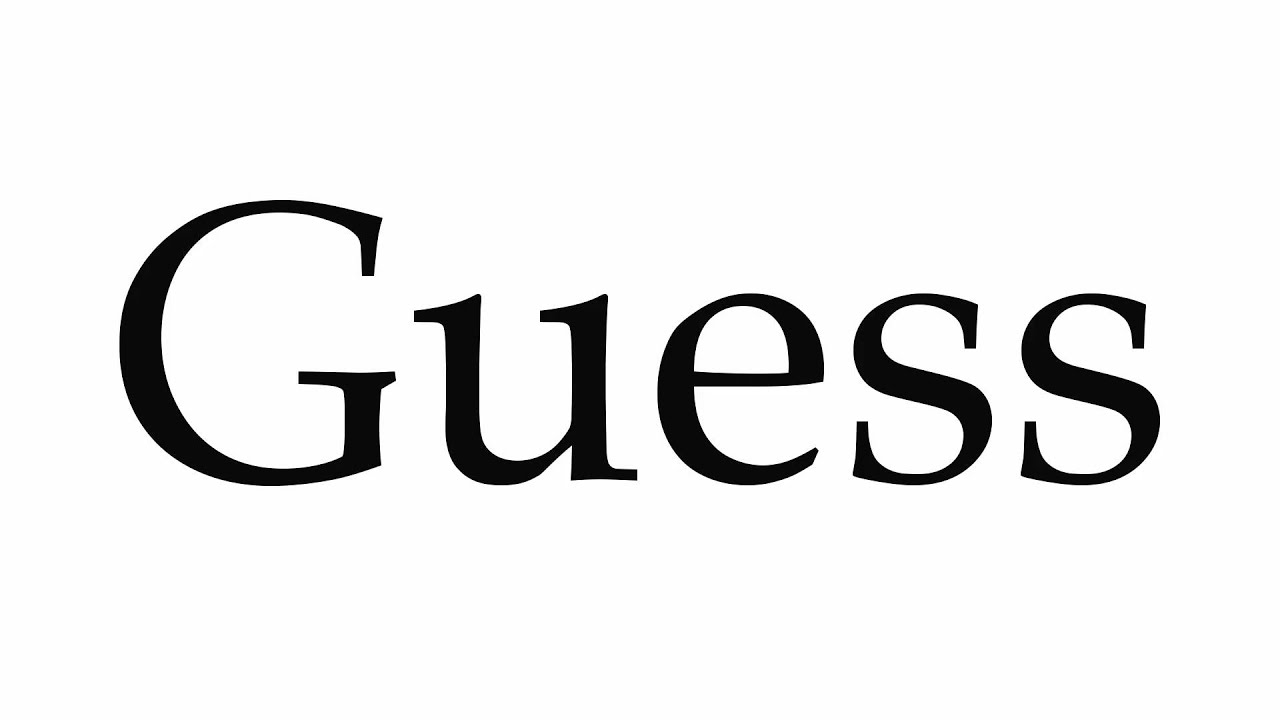 Как переводится guess