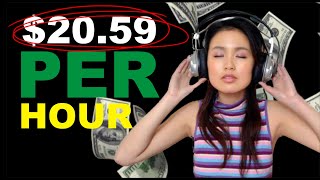 MAKE MONEY LISTENING TO MUSIC - Earn $20.59 Per Hour (How To Make Money Listening To Music) screenshot 5