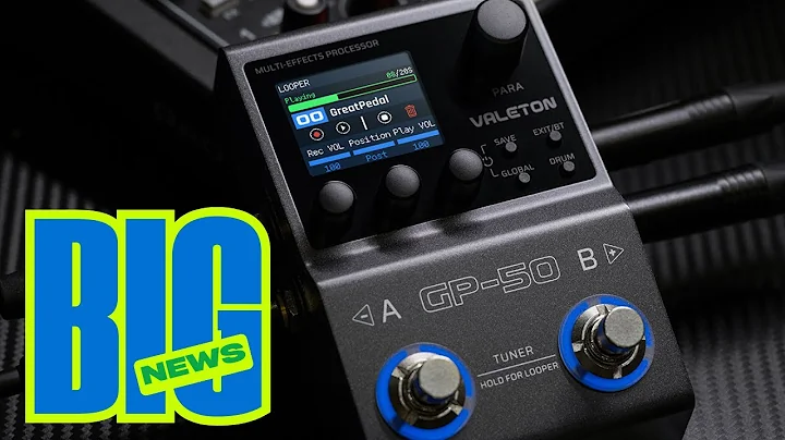 Introducing the Valeton GP-50: Next Generation Compact Multi Effects