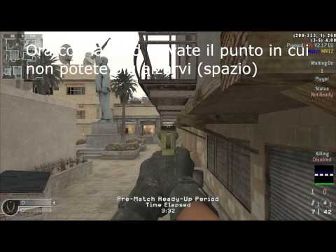 TUTORIAL ITA: COD 4 Elevator Sprint (STRIKE)