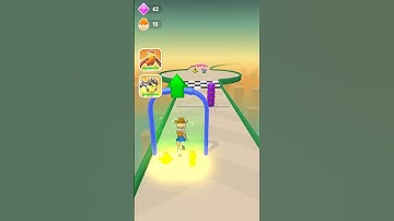 Monster  Squad  Rush 🤸🏹🔫  Level 4💣 Gameplay Android/iOS #Shorts