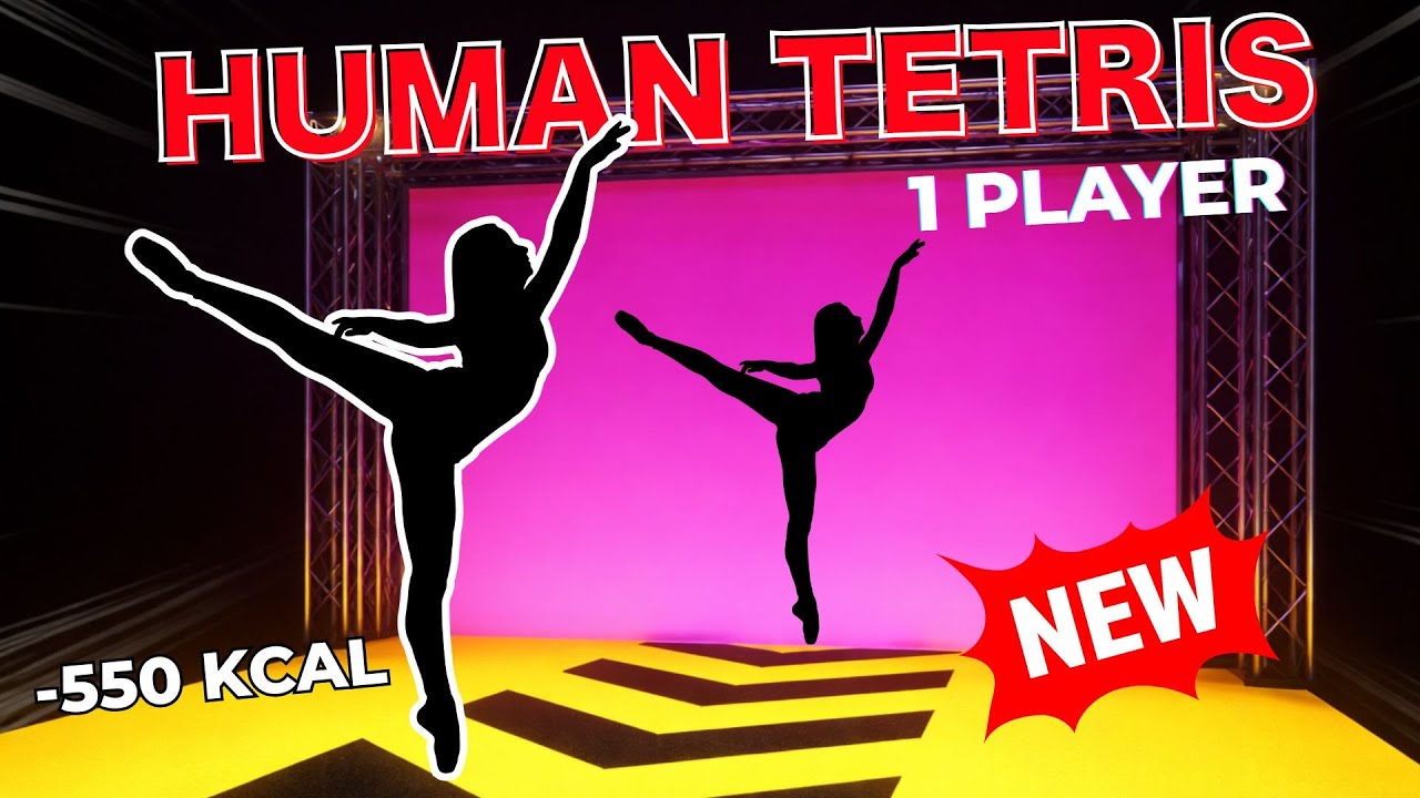 HUMAN TETRIS | Immersive Interactive Warm Up | Dancer Version | Part 1