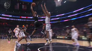 Kawhi Leonard and John Wall POSTERIZE Zeke Nnaji