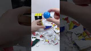 ASMR DIG A MYSTERY FUFUSQUISHY Rubik's cube KIT!!