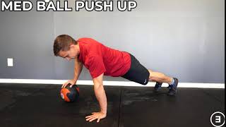 Med Ball Push Up