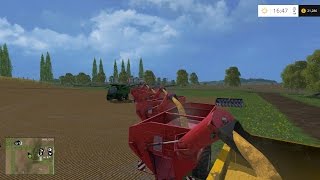 Farm Sim Saturday....Filling the trailer train to 1 million tons part 2