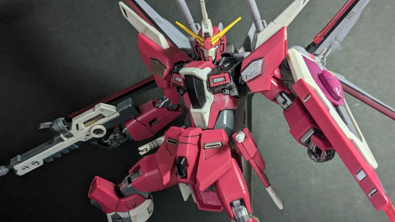 新作ガンプラ【HGインフィニットジャスティスガンダム弐式】簡単塗装