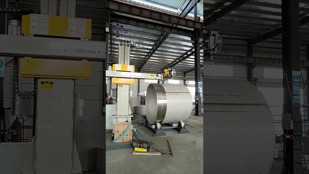 tank polishing machine