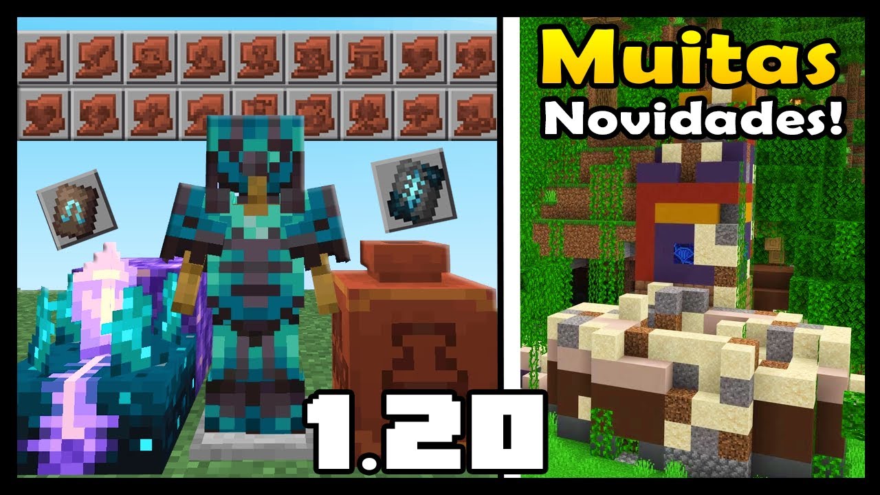 saiu a nova versão do Minecraft 1.20.40 😱 #Minecraft #minecraftmidiaf