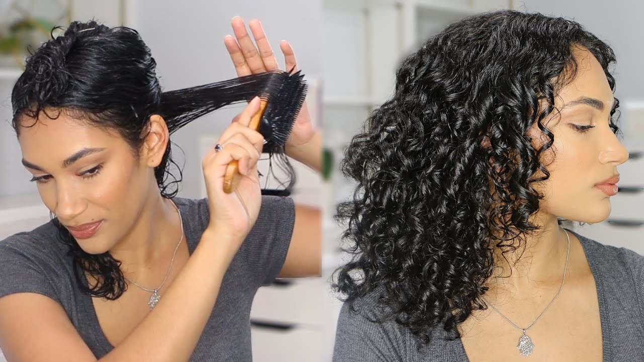 Denman Brush for Curl Definition | Styling Curly hair with Denman brush -  thptnganamst.edu.vn