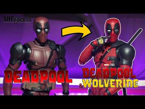 Making a Custom DEADPOOL 3 Figure Using a BOOTLEG | Bootleg vs SHF Deadpool Review & Comparison