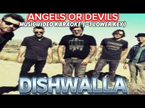 ANGELS OR DEVILS  (-1 Lower key) Live karaoke by Dishwalla