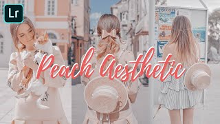 Lightroom Mobile Presets Free Dng | Lightroom Presets Tutorial | Peach Aesthetic Preset screenshot 1