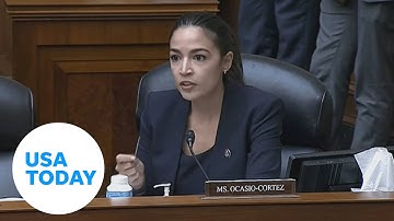 Rep. Ocasio-Cortez calls out Rep. Higgins for calling a witness 