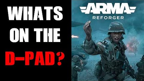 Arma Reforger How To Know & See Which Controls Are On Gamepad D-Pad: Map, Torch, Compass, Watch
