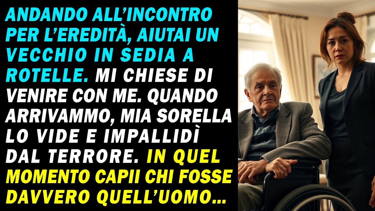 Mia sorella impallidì all’eredità vedendomi con un vecchio — poi emerse la verità