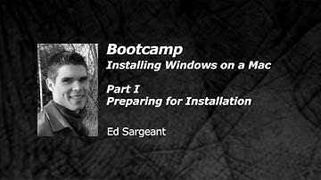 Bootcamp Installing Windows on a Mac - Part 01 Preparing for Installation