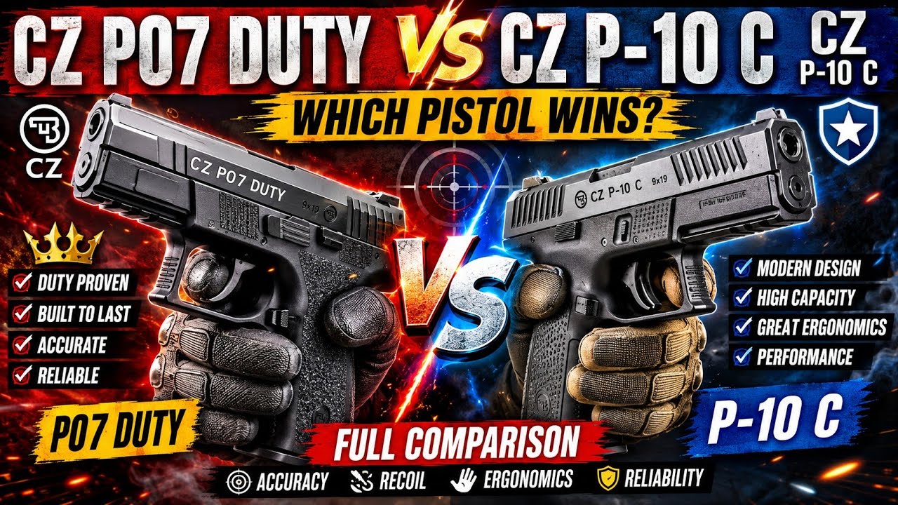 Striker fired Vs hammered fired handguns pros and cons - YouTube