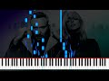 David Guetta &amp; Bebe Rexha   I&#39;m Good  tutorial piano