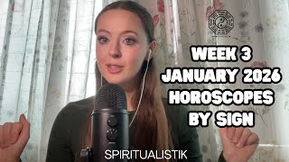 Horoscopes January 11-17, 2026 All Signs 🔮 WEEK 3