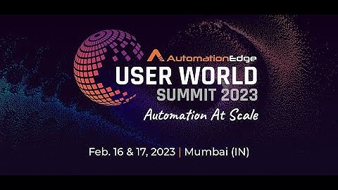 User World Summit 2023 - Automation At Scale [Teaser]