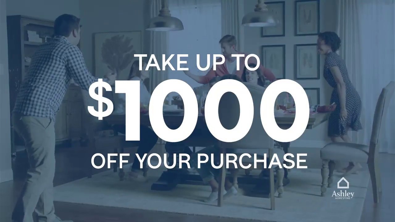 Ashley HomeStore's Veterans Day Sale YouTube