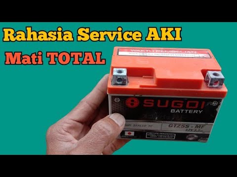 Cara memperbaiki Aki Gs Kering Hanya Dengan Sepotong Kabel cara