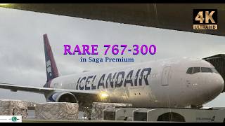 Icelandair's RARE Boeing 767 in Saga Premium
