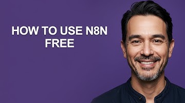How to Use N8n Free - KevinHowTo