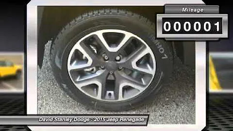 2015 Jeep Renegade David Stanley Dodge JP28663